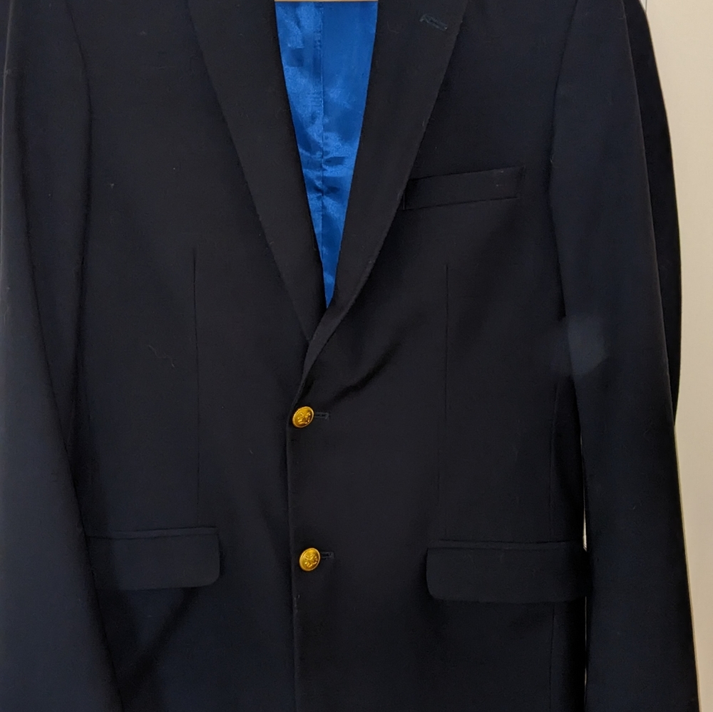 Nautica boys navy blue blazer sport coat size 20